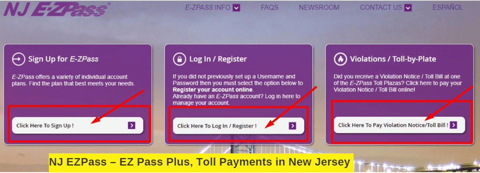 NJ EZPass – EZ Pass Plus, Toll Payments in New Jersey