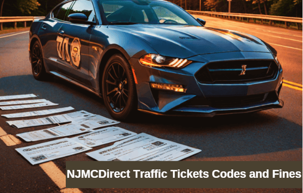 NJMCDirect Traffic Tickets Codes and Fines